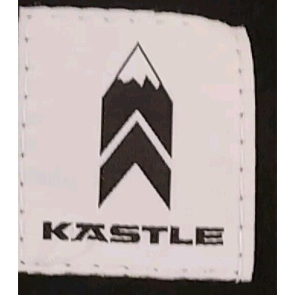 KASTLE Men’s Medium Black Crew Neck Sweatshirt Cotton Blend Pullover - Picture 2 of 8